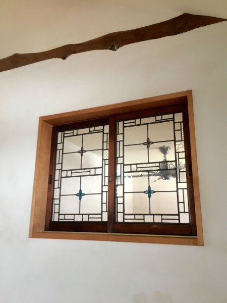 画像2: 室内窓FIXタイプ(オーダーステンドグラス) 兵庫県 常深様 (2)