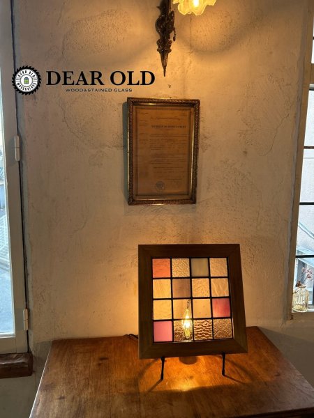 画像5: ステンドグラス アイアンパネルスタンド (5)