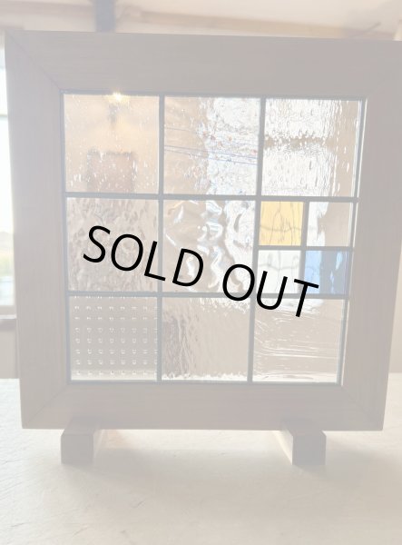 画像1: 撮影用に作ったステンドグラス 【セール品】 (1)