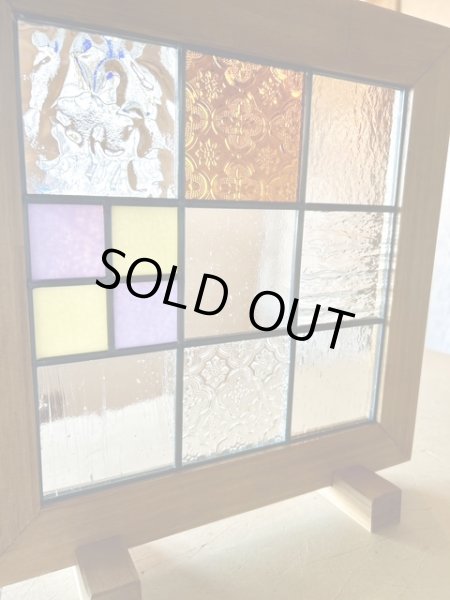 画像2: 撮影用に作ったステンドグラス 【セール品】 (2)