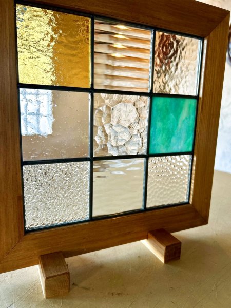 画像2: 撮影用に作ったステンドグラス 【セール品】 (2)