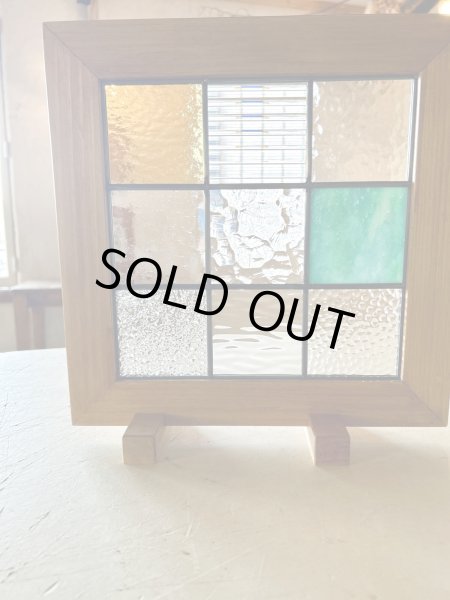 画像1: 撮影用に作ったステンドグラス 【セール品】 (1)