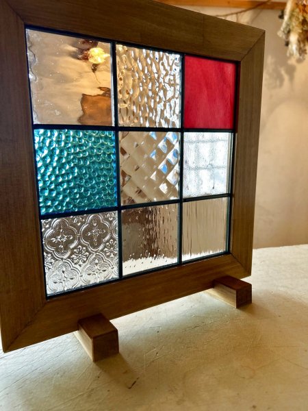 画像5: 撮影用に作ったステンドグラス 【セール品】 (5)