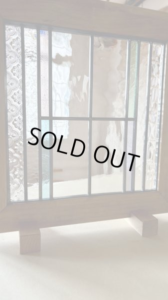 画像1: 撮影用に作ったステンドグラス 【セール品】 (1)