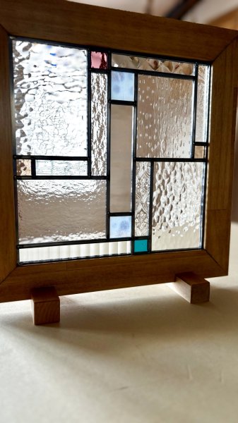 画像2: 撮影用に作ったステンドグラス 【セール品】 (2)