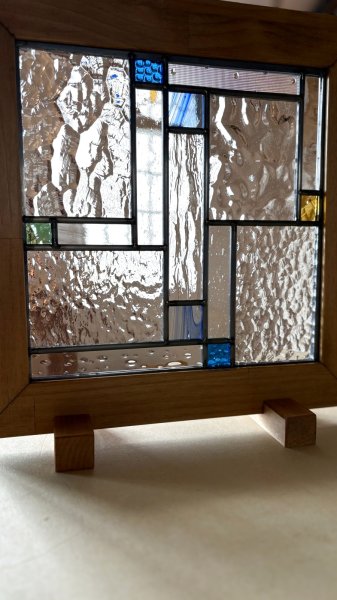 画像2: 撮影用に作ったステンドグラス 【セール品】 (2)