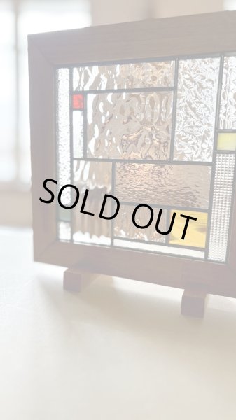 画像1: 撮影用に作ったステンドグラス 【セール品】 (1)