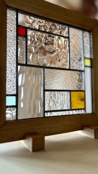 画像2: 撮影用に作ったステンドグラス 【セール品】 (2)