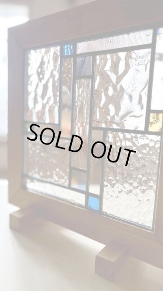 画像1: 撮影用に作ったステンドグラス 【セール品】 (1)