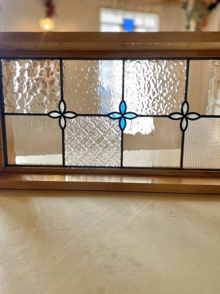 画像4: FIX窓 ステンド花びら３連 （２色仕様） (4)