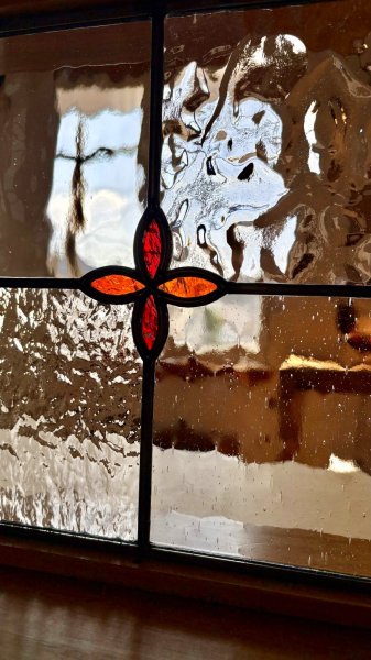 画像7: FIX窓 ステンドグラス STANDARD（チェリーレッド） (7)