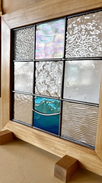 画像2: 撮影用に作ったステンドグラス 【セール品】 (2)