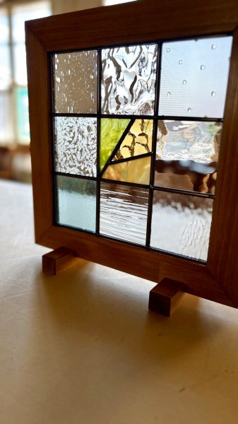 画像5: 撮影用に作ったステンドグラス 【セール品】 (5)