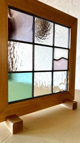 画像3: 撮影用に作ったステンドグラス 【セール品】 (3)
