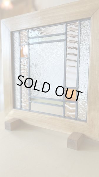 画像1: 撮影用に作ったステンドグラス 【セール品】 (1)