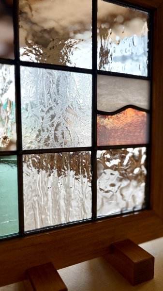 画像2: 撮影用に作ったステンドグラス 【セール品】 (2)