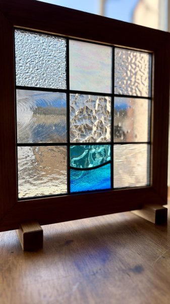 画像3: 撮影用に作ったステンドグラス 【セール品】 (3)