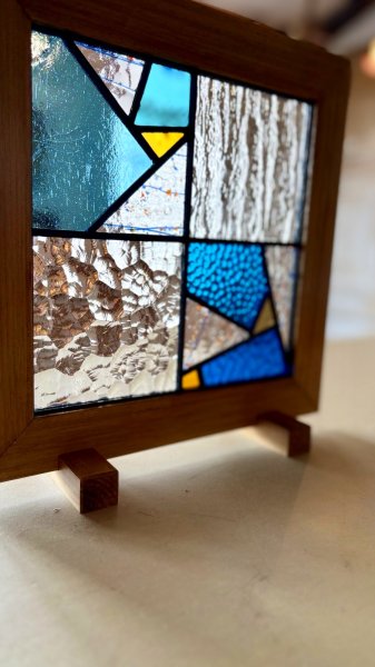 画像4: 撮影用に作ったステンドグラス 【セール品】 (4)