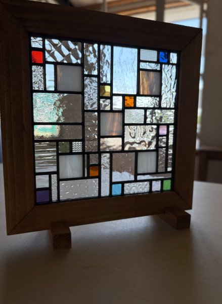 画像4: 撮影用に作ったステンドグラス 【セール品】 (4)