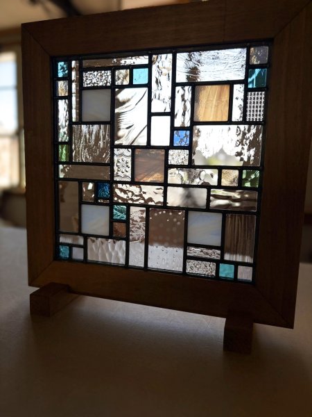 画像2: 撮影用に作ったステンドグラス 【セール品】 (2)