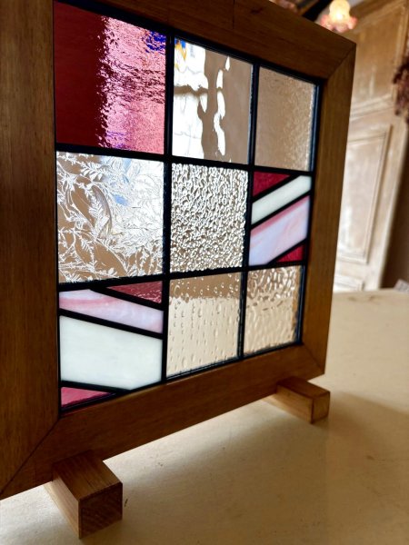 画像2: 撮影用に作ったステンドグラス 【セール品】 (2)